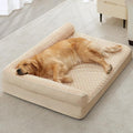 BFPETHOME Orthopedic Dog Beds for Large Dogs-Waterproof Sofa Dog Bed with Removable Washable Cover, Large Pet Bed with Waterproof Lining and Nonskid Bottom,Pet Bed for Dogs