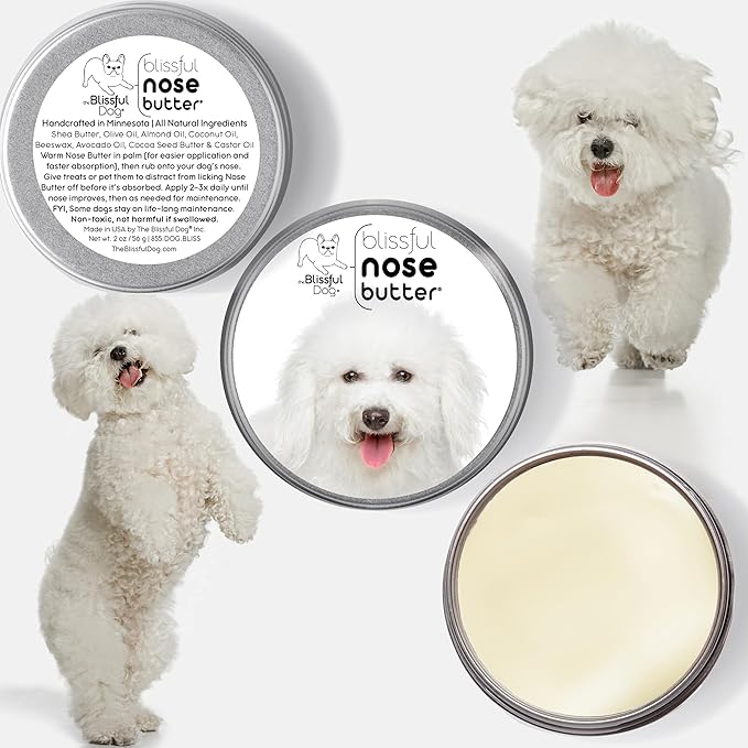 The Blissful Dog Bichon Frise Unscented Nose Butter, 16oz
