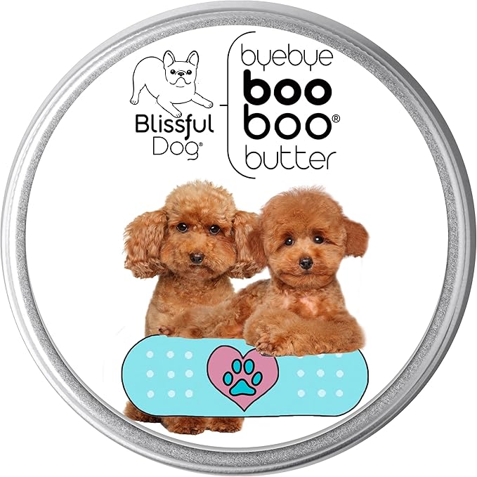 The Blissful Dog 8 oz TIN Poodle Booboo Butter
