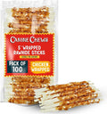 Canine Chews 5" Double Wrapped Chicken Dog Treats - 100 (Pack)