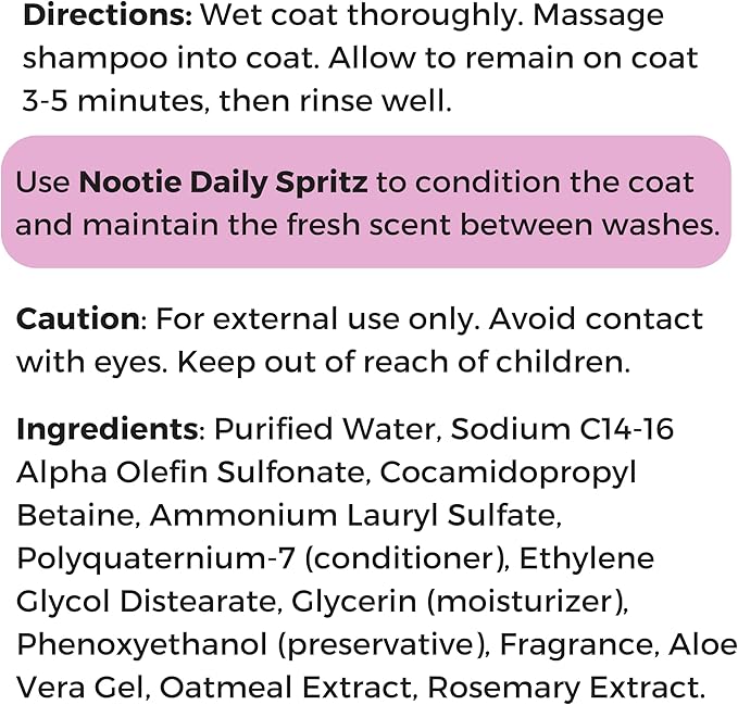 Nootie Japanese Cherry Blossom Shampoo Gallon