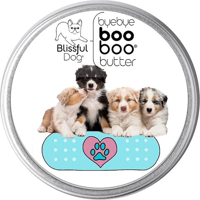 The Blissful Dog 4 oz TIN Australian Shepherd Booboo Butter