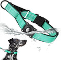 Airtag Dog Collar with Martingale Design, IP68 Waterproof Air Tag Collar Holder, Adjustable Reflective Soft Padded Nylon Dog Collar for Large Medium Small Dogs