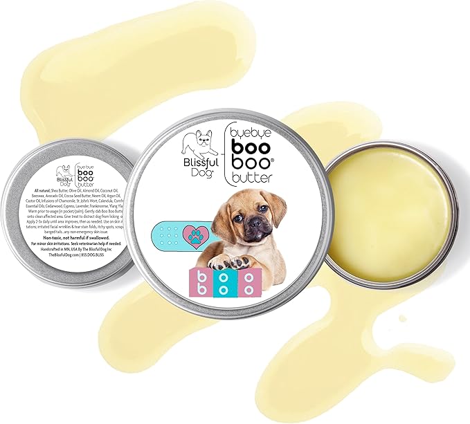 The Blissful Dog Puggle Boo Boo Butter, 2-Ounce