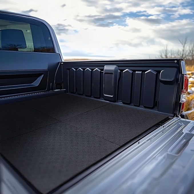 Mohawk Home Heavy Duty Rubber Stall Mat - Gym Floor- Under Dog Crate - All Purpose Utility 2'x2' - 1/2" Thick (Pack of 4)