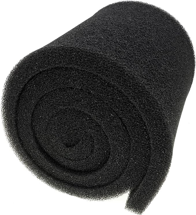 AFA Aquarium Filter Media Sponge Pad, Fish Tank Bio Open Cell Coarse Foam Block Foam Pre Filter Sponge Material (12" x 72" x 1" 30ppi)