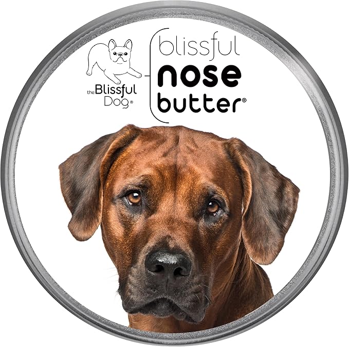 The Blissful Dog Rhodesian Ridgeback Unscented Nose Butter - Dog Nose Butter, 1 Ounce