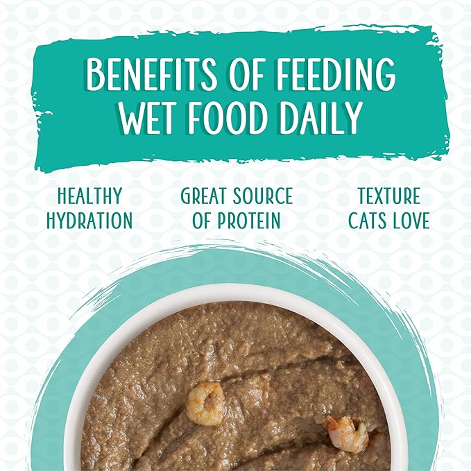 Weruva Wet Cat Food, Meows n Holler PurrAmid with Chicken and Shrimp Pate, 3oz Can, Pack of 12