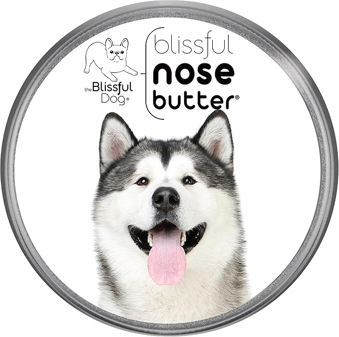 The Blissful Dog Malamute Unscented Nose Butter - Dog Nose Butter, 2 Ounce