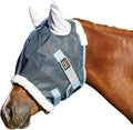Schneiders Dura-Mesh II Fly Horse Mask with Ears | Reflective Safety Strips | 1000D Poly Vinyl Mesh | 70% UV Protection