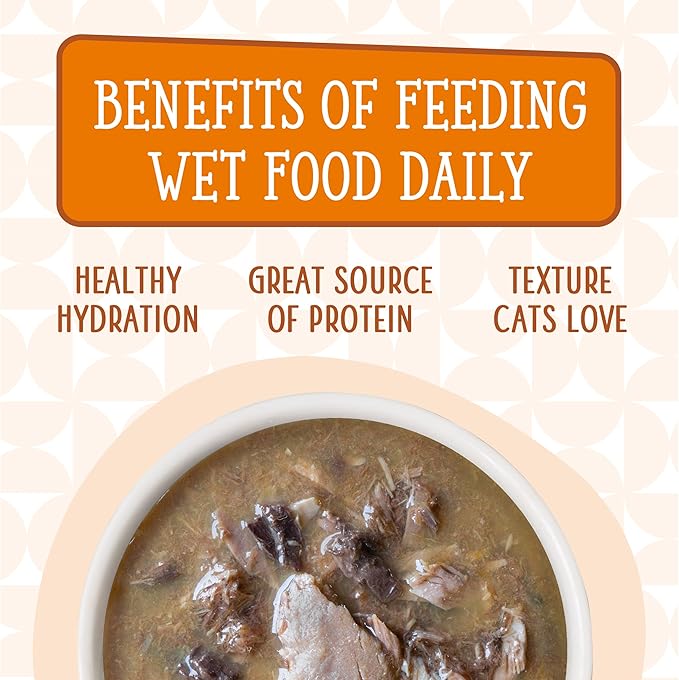 Weruva Cats in The Kitchen, Pumpkin Jack Splash with Tuna in Pumpkin Soup Cat Food, 3oz Pouch (Pack of 12)