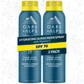 Oars + Alps SPF Face & Body Broad Spectrum Sunscreen Spray | Fast-Absorbing, Lightweight, Non-Greasy, Hawaii Reef Act 104 Compliant, Water-Resistant, Octinoxate + Oxybenzone Free