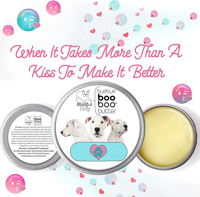 The Blissful Dog Dogo Argentino Boo Boo Butter, 8-Ounce
