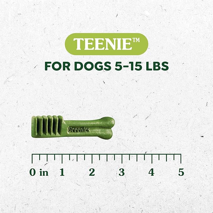 Greenies Original Teenie Dental Dog Treats, 27 oz. Pack (96 Treats)