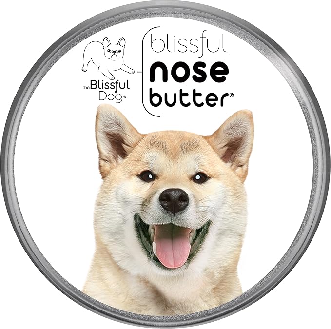 The Blissful Dog Shiba Inu Unscented Nose Butter - Dog Nose Butter, 8 Ounce