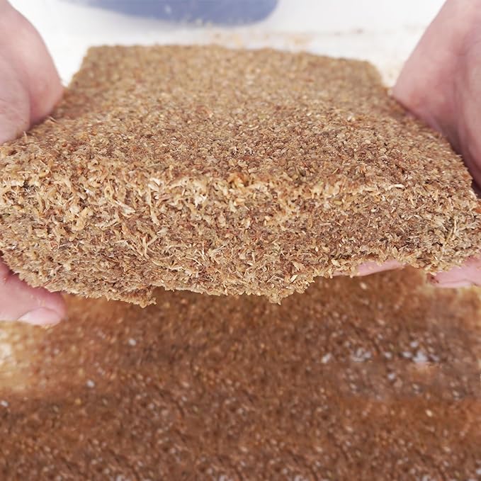 2 Quarts Organic Fiber Substrate for Pet Snail, Ideal Snail Terrarium Accessories for Retains Moisture