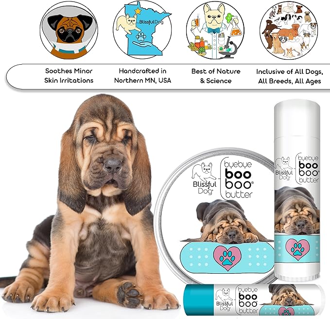 The Blissful Dog .15 oz Tube Bloodhound Booboo Butter
