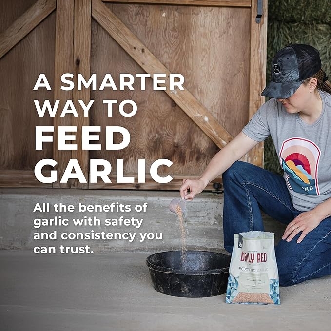 Daily Red Fortified w/Garlic - Horse Vitamin & Mineral Supplement 5 lb Pouch