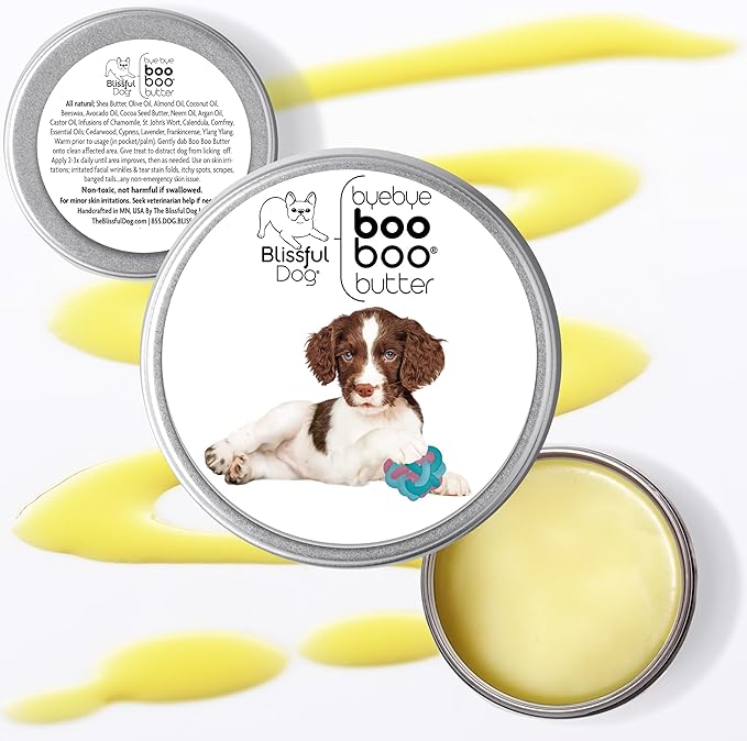The Blissful Dog Springer Boo Boo Butter, 16 oz.