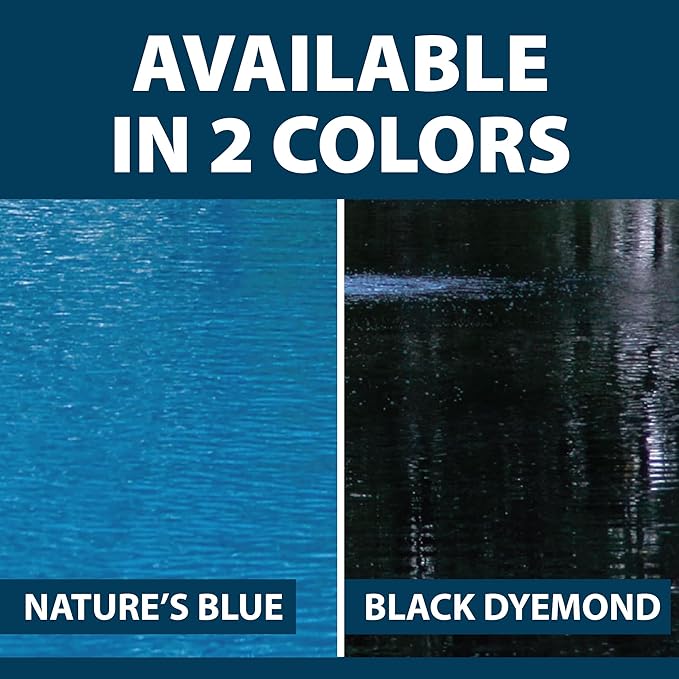 Airmax Pond Dye Packets Nature's Blue Colorant for Large Pond & Lake, Beneficial UV Blocking Color Concentrate, Maintain Clean & Clear Water, Fish & Animal Safe, 16 Soluble Packets