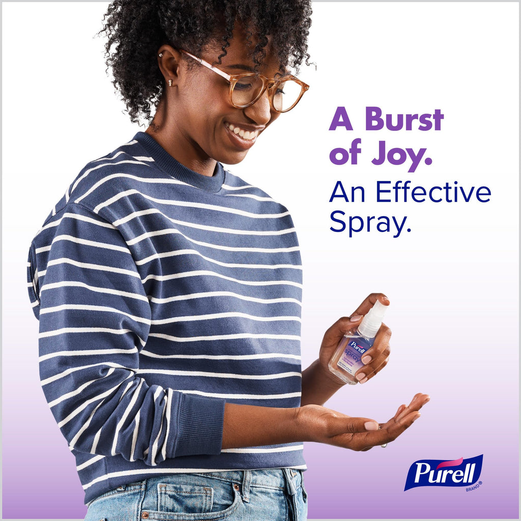 PURELL Hand Sanitizer Spray, Infused with Essential Oils, Scented Variety Pack, 2 fl oz Travel-Size Bottle (Pack of 6) - 2026-04-ECMP