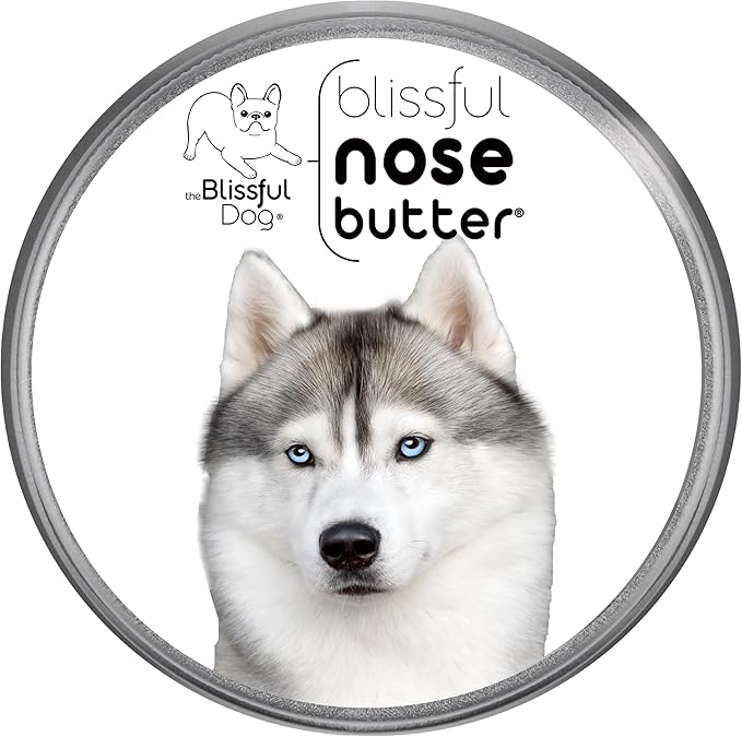 The Blissful Dog Husky Unscented Nose Butter - Dog Nose Butter, 4 Ounce