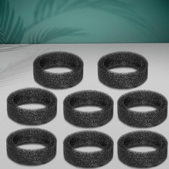 Cat Water Fountain Filters for Stainless Steel Pet Fountain, 8 Pack Pet Replacement Sponges
