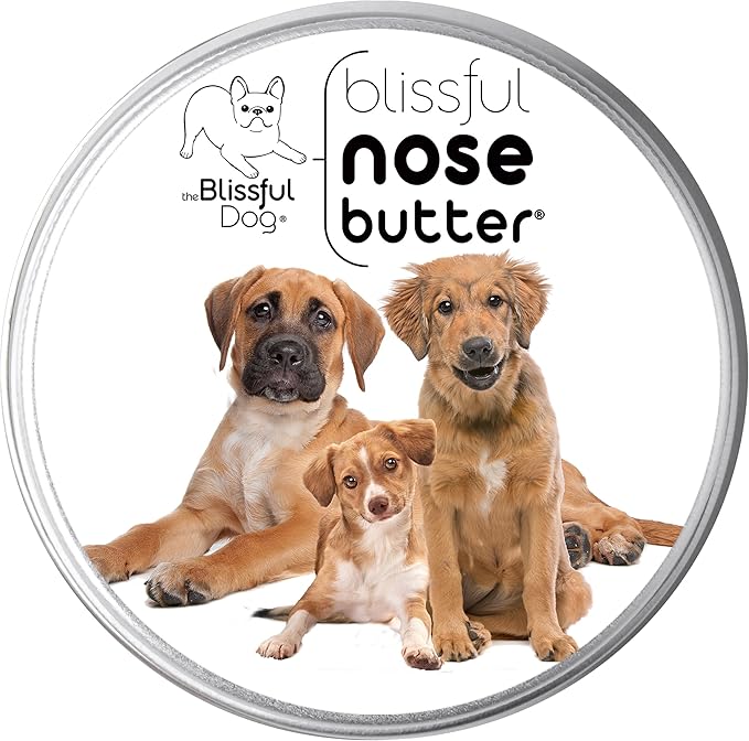 3 Cute Puppies Unscented Nose Butter - Dog Nose Butter, 8 Ounce