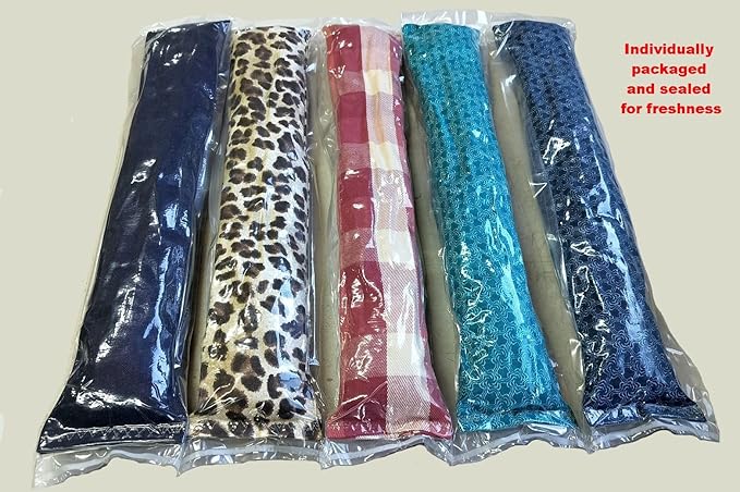 15" Cat Kicker Toy with Refillable Catnip Pocket (Denim) - Filled with Premium Canadian Catnip