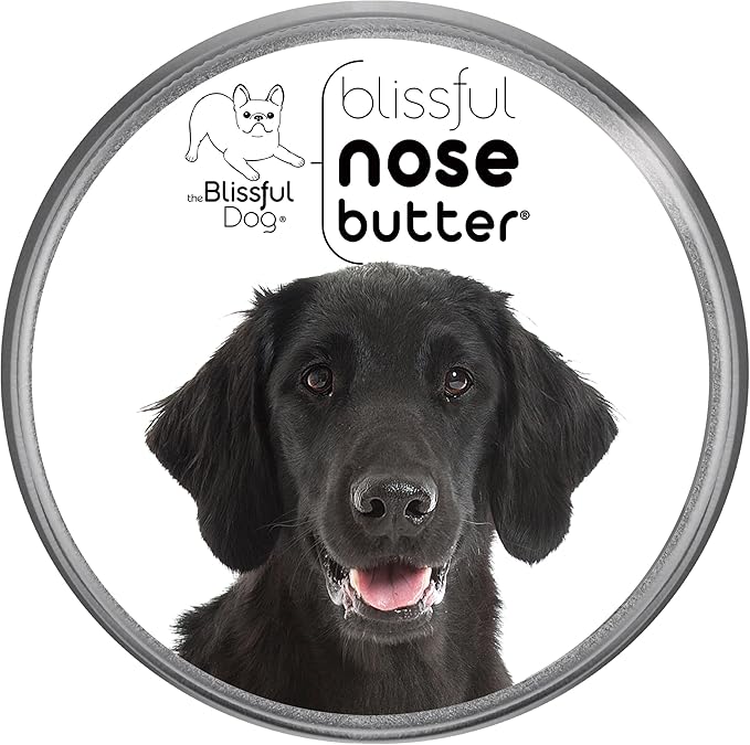 The Blissful Dog Flat-Coat Retriever Unscented Nose Butter - Dog Nose Butter, 1 Ounce