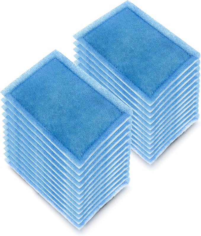 24 Pack Aquarium Filter Cartridge Rite-Size B Filter Cartridges Compatible with PRO Power Filters 100/125/175 Power Filter 150