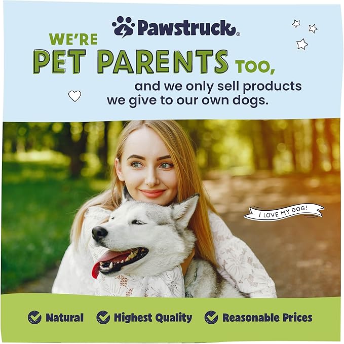 Pawstruck All-Natural 4" Bully Stick Rings for Dogs - Rawhide-Free, 100% Beef, Single Ingredient Dental Chew Bones - Fully Digestible, Low Odor - Bulk 25 Pack - Packaging May Vary