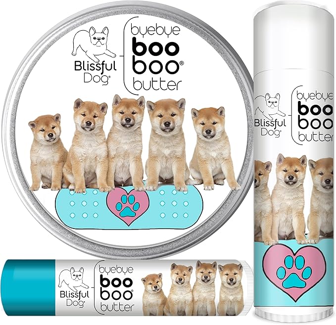 The Blissful Dog 4 oz TIN Shiba Inu Booboo Butter