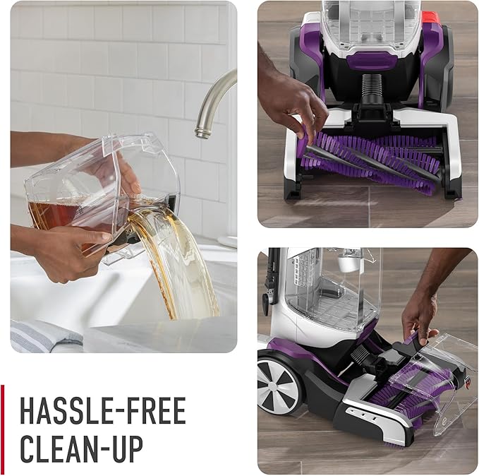 Hoover SmartWash Pet Automatic Carpet Cleaner Machine with Spot Chaser Wand, Deep Cleaning Carpet Shampooer Machine, Pair with a Hoover Cleaner Solution for a Bright, Refreshed Home