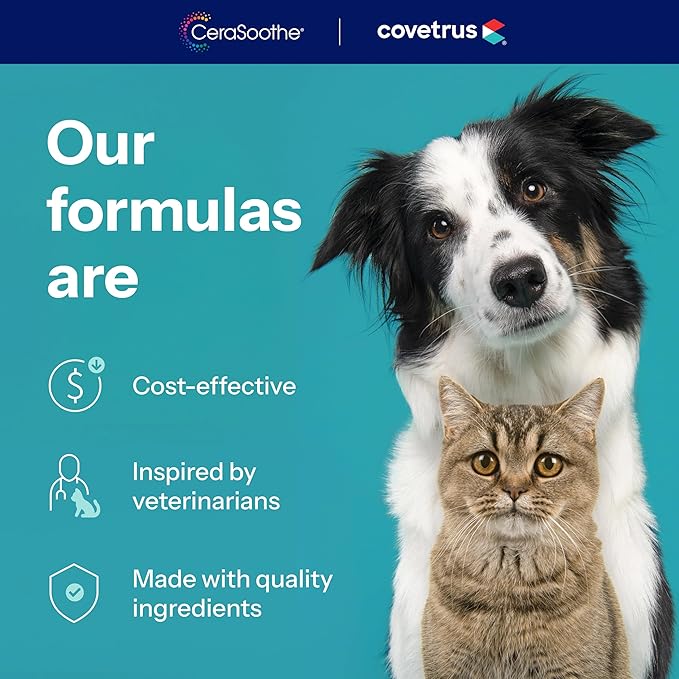 CeraSoothe CHX+KET Antiseptic Shampoo for Dogs, Cats, and Horses - 16oz