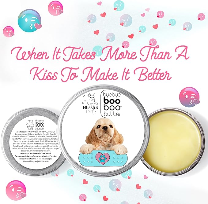 The Blissful Dog 4 oz TIN Cocker Spaniel Booboo Butter