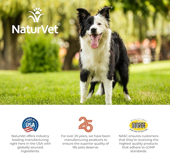 NaturVet – Digestive Enzymes - Plus Probiotics & Prebiotics – Helps Support Diet Change & A Healthy Digestive Tract – for Dogs & Cats (Soft Chews, 120 Count)