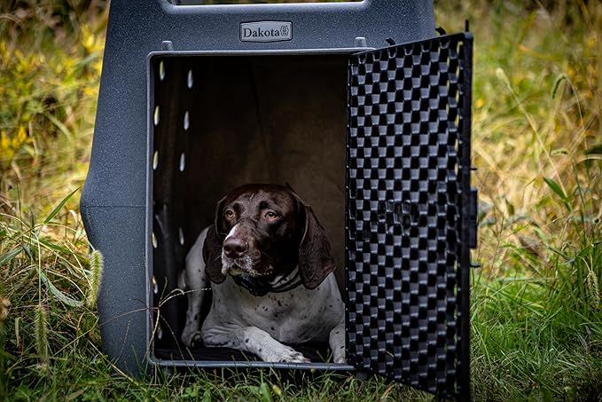 Dakota 283 Crate - Canine Rough and Tough Economy Kennel (Olive, Intermediate)