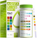 AAwipes 8-in-1 Aquarium Test Kit (150 Strips) for Freshwater & Saltwater - Quick & Accurate Water Testing for Aquariums & Ponds. Tests Free Chlorine, Hardness, pH, Ammonia Nitrogen, etc. (K02-150)