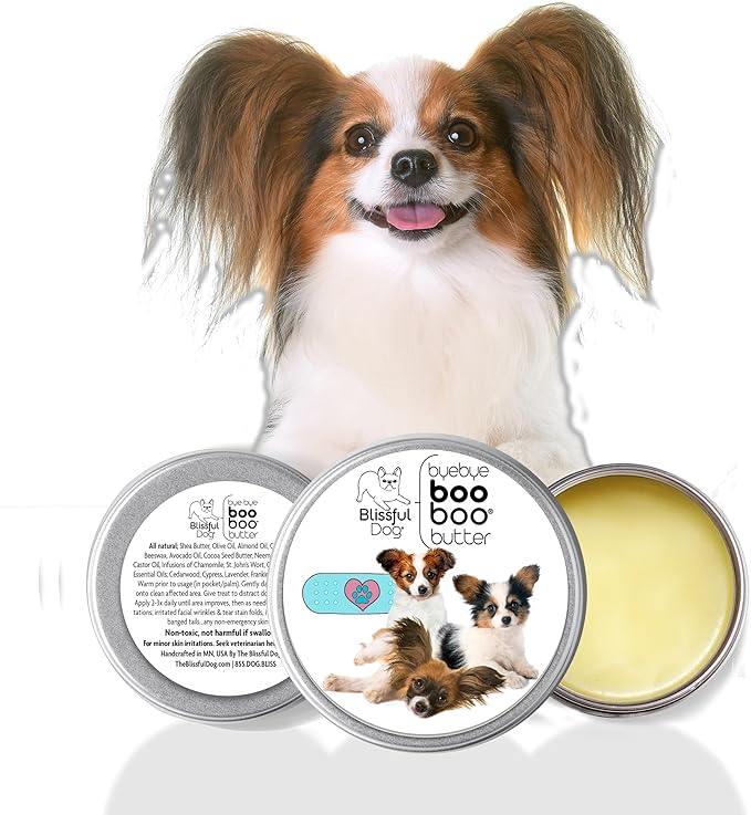 The Blissful Dog Papillon Boo Boo Butter, 16 oz.