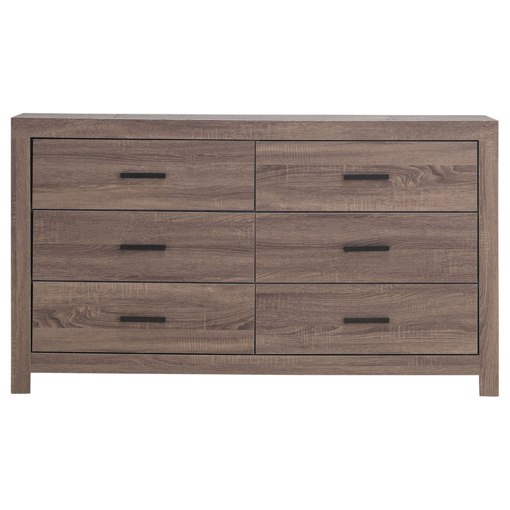 Geary - Slatted Headboard Panel Bedroom Set