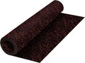Playsafer Genaflex Rubber Gym Floor Mat, Heavy Duty Commercial Protective Gym Flooring Roll - 8mm Thick (4' X 6', 15% Red)