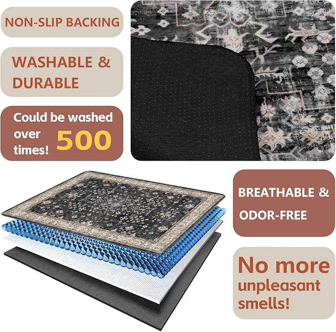 Washable Pee Pads for Dogs 2 Pack, Absorbent Reusable Puppy Pads Waterproof, Leakproof & Non-Slip Whelping Pad, Potty Training Pads for Dogs Playpen Mat 24x36