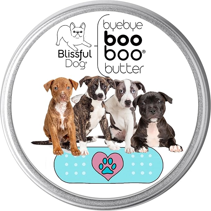 The Blissful Dog Staffordshire Pitbull Terrier Boo Boo Butter, 16 oz.