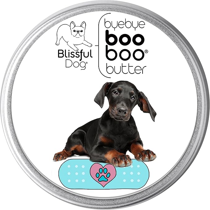The Blissful Dog Doberman Pinscher Boo Boo Butter, 4-Ounce