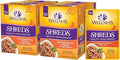 Wellness Healthly Indulgence Shreds Adult Wet Cat Food, Natural, Protein-Rich, Grain Free, 3 Ounce Pouch, 24 Pack, (Tuna & Shrimp)