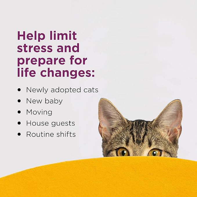 Comfort Zone 2 Pack Cat Calming Diffuser Refills; 30-day Refills; Pheromones Help Cat Anxiety