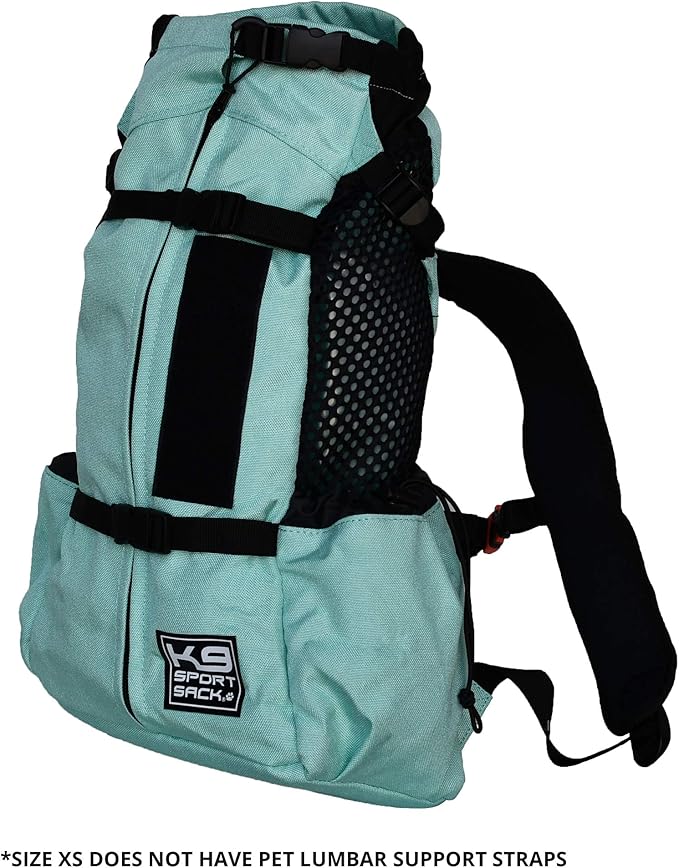 K9 Sport Sack Air 2 - Medium, Summer Mint - Ideal for Dogs with 17-19” Back Length - Durable, Breathable Backpack-Style Carrier - Perfect for Walks, Short Hikes & Public Transportation