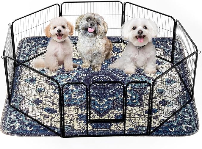 Washable Pee Pads for Dogs - Super Absorbent Reusable Puppy Training Pads - 100% Waterproof, Leak-Proof & Non-Slip Whelping Pads for Pet Housebreaking