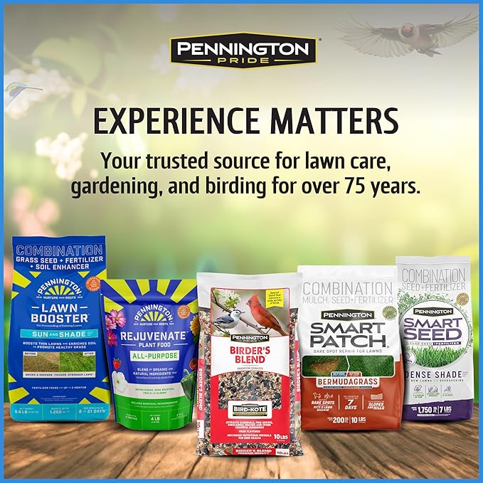 Pennington Select Chips & Bits Wild Bird Seed for Outside Feeders, High-Protein, No-Hull & No-Waste, Sunflower Chips & Peanut Bits Attract Songbirds,15-lb. Bag